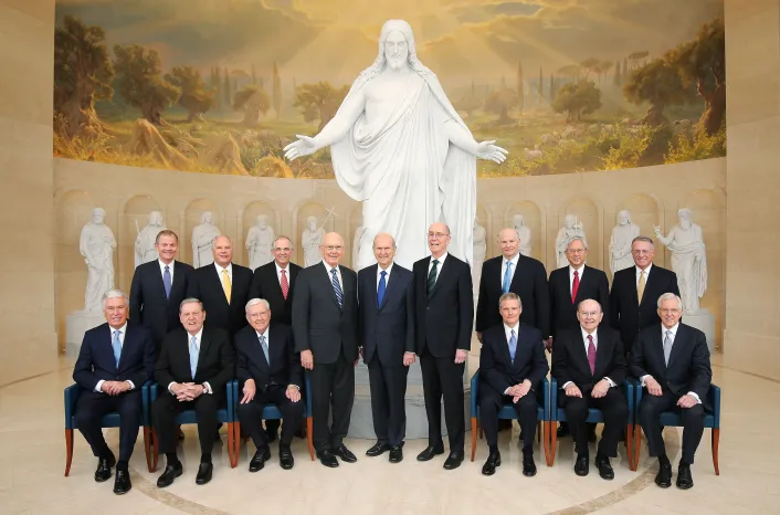 Current Living LDS Apostles. The first presidency and quorum of the 12